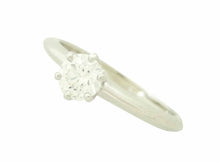 画像をギャラリービューアに読み込む, ティファニー ソリティアリング Pt950 ダイヤ 0.46 #10