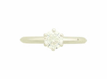 画像をギャラリービューアに読み込む, ティファニー ソリティアリング Pt950 ダイヤ 0.46 #10