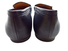 画像をギャラリービューアに読み込む, - HERMES エルメス H Logo Hロゴ Moccasin Loafers Flat Shoes モカシン ローファー フラット レディースシューズ