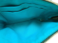 画像をギャラリービューアに読み込む, - COACH コーチ F66052 ヴァーシティ ストライプ シグネチャー コーナージップ リストレット ポーチ