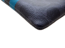 画像をギャラリービューアに読み込む, - COACH コーチ F66052 ヴァーシティ ストライプ シグネチャー コーナージップ リストレット ポーチ