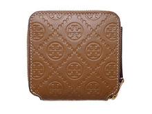 画像をギャラリービューアに読み込む, - TORY BURCH トリーバーチ Tモノグラム バイフォールド コンパクト ジップ ウォレット 79380