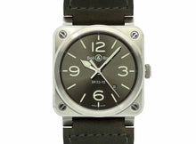 画像をギャラリービューアに読み込む, - ベル&ロス BR 03-92 グレーラム BR0392-GC3-ST/SCA