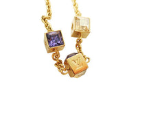 画像をギャラリービューアに読み込む, LOUIS VUITTON ルイヴィトン COLLIER コリエ ギャンブル ネックレス M65096