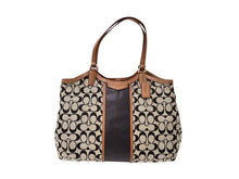 画像をギャラリービューアに読み込む, COACH コーチ Signature Python Stripe Tote Bag シグネチャー パイソン ストライプ トートバッグ F31444