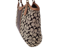 画像をギャラリービューアに読み込む, COACH コーチ Signature Python Stripe Tote Bag シグネチャー パイソン ストライプ トートバッグ F31444