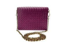 画像をギャラリービューアに読み込む, BOTTEGA VENETA ボッテガ・ヴェネタ Intrecciato イントレチャート Chain Wallets チェーンウォレット Shoulder Clutch Bag ショルダー クラッチ バッグ 508752