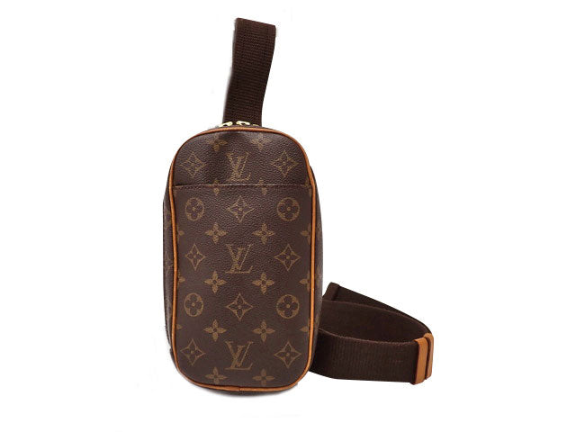 LOUISVUITTON ルイヴィトン ポシェット ガンジュ モノグラム - バッグ