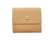 画像をギャラリービューアに読み込む, - CHANEL シャネル COCO ココマーク W Hook Wallet Wホック財布 A13456