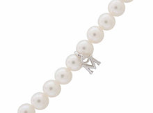 画像をギャラリービューアに読み込む, - MIKIMOTO ミキモト パールネックレス SV ペンダント K18WG ダイヤ