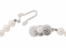 画像をギャラリービューアに読み込む, - MIKIMOTO ミキモト パールネックレス SV ペンダント K18WG ダイヤ