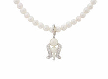 画像をギャラリービューアに読み込む, - MIKIMOTO ミキモト パールネックレス SV ペンダント K18WG ダイヤ