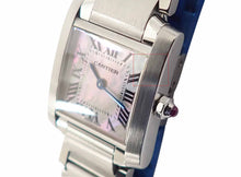 画像をギャラリービューアに読み込む, - カルティエ タンクフランセーズ SM W51028Q3 ピンクシェル