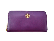 画像をギャラリービューアに読み込む, - TORY BURCH トリーバーチ Robinson ロビンソン Zip Continental Wallet ジップ コンチネンタル ウォレット Round Zip Long Wallet ラウンドファスナー長財布 50009063