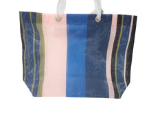 画像をギャラリービューアに読み込む, - MARNI MARKET マルニ マーケット STRIPE BAG ストライプバッグ トート マルチカラーブルー SHMHR08A01TN296STB98