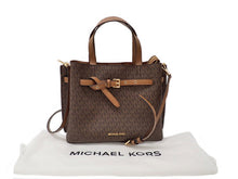画像をギャラリービューアに読み込む, - マイケルコース MICHAEL KORS EMILIA LG SATCHEL エミリア ラージ サッチェル 2WAY ハンド トートバッグ 35F0GU5S3B