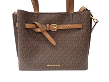 画像をギャラリービューアに読み込む, - マイケルコース MICHAEL KORS EMILIA LG SATCHEL エミリア ラージ サッチェル 2WAY ハンド トートバッグ 35F0GU5S3B