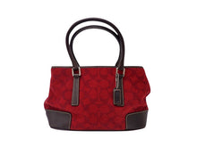 画像をギャラリービューアに読み込む, COACH コーチ Signature Wool Tote Bag シグネチャー ウール トートバッグ 7723