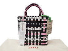 画像をギャラリービューアに読み込む, - MARNI MARKET マルニ マーケット JERSEY HANDLE BASKET スクビドゥーハンドル付き ジャージー ハンドル バスケットバッグ SHMH0013A0RF081CHW98