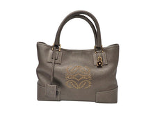 画像をギャラリービューアに読み込む, - LOEWE ロエベ アマソナ フスタ 金具チェーンアナグラム トートバッグ