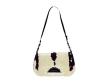 画像をギャラリービューアに読み込む, - Christian Dior クリスチャンディオール マリスパール ハラコ レザー ハンド ショルダーバッグ MA-0050