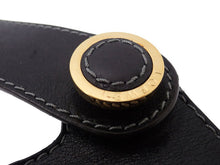 画像をギャラリービューアに読み込む, - LOEWE ロエベ ロゴ ボタン レザー ショルダーバッグ