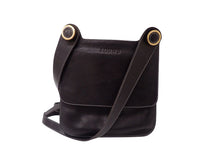 画像をギャラリービューアに読み込む, - LOEWE ロエベ ロゴ ボタン レザー ショルダーバッグ