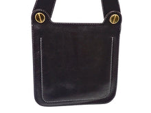 画像をギャラリービューアに読み込む, - LOEWE ロエベ ロゴ ボタン レザー ショルダーバッグ