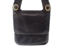 画像をギャラリービューアに読み込む, - LOEWE ロエベ ロゴ ボタン レザー ショルダーバッグ