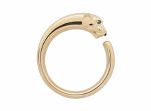 画像をギャラリービューアに読み込む, - カルティエ パンテール ドゥ カルティエ リング K18YG ツァボライトガーネット オニキス