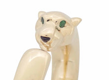 画像をギャラリービューアに読み込む, - カルティエ パンテール ドゥ カルティエ リング K18YG ツァボライトガーネット オニキス