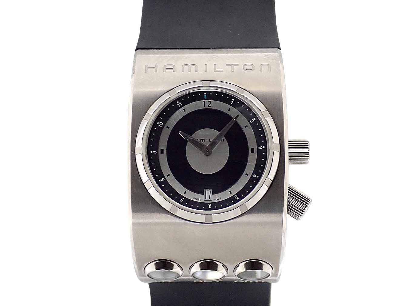 ハミルトン X-01 説明書、箱全てあり シリアルナンバー付き - 時計