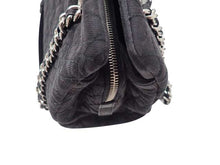 画像をギャラリービューアに読み込む, - CHANEL シャネル 31RUE CAMBON カメリア デニム マドモアゼル チェーンショルダー トートバッグ A66903