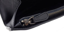 画像をギャラリービューアに読み込む, - BOTTEGA VENETA ボッテガ・ヴェネタ Nero Intrecciato VN ネロ イントレチャートVN Continental Wallet Perforated Leather コンチネンタル ウォレット パンチングレザー 156819