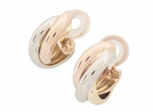 画像をギャラリービューアに読み込む, - カルティエ トリニティ イヤリング K18YG/WG/PG