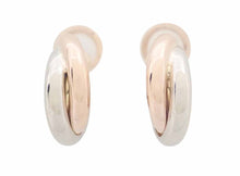 画像をギャラリービューアに読み込む, - カルティエ トリニティ イヤリング K18YG/WG/PG