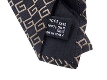 画像をギャラリービューアに読み込む, GUCCI グッチ G pattern Silk Tie Gロゴ柄 シルク ネクタイ