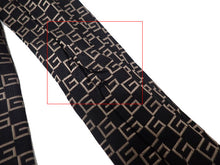 画像をギャラリービューアに読み込む, GUCCI グッチ G pattern Silk Tie Gロゴ柄 シルク ネクタイ