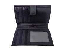 画像をギャラリービューアに読み込む, - Salvatore Ferragamo サルヴァトーレ フェラガモ GANCINO CLIP ガンチーニ クリップ Bifold Wallet 二つ折り財布 IR-224634
