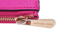 画像をギャラリービューアに読み込む, - MICHAEL KORS マイケルコース JET SET TRAVEL ジェットセット トラベル Large Three Quarter Zip Long Wallet ラージ スリークオーター ジップ L字ファスナー長財布 35T6GTVE3L
