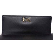 画像をギャラリービューアに読み込む, - MICHAEL KORS マイケルコース Mott Large Leather Wallet モット ラージ レザー ウォレット ロゴクリップ フラップ 長財布 32T7GOXE3L