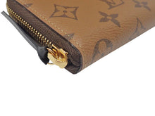 画像をギャラリービューアに読み込む, - LOUIS VUITTON ルイヴィトン MONOGRAM REVERSE モノグラム・リバース Portefeuille Clemence ポルトフォイユ・クレマンス M82336