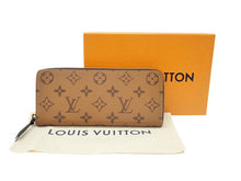 画像をギャラリービューアに読み込む, - LOUIS VUITTON ルイヴィトン MONOGRAM REVERSE モノグラム・リバース Portefeuille Clemence ポルトフォイユ・クレマンス M82336