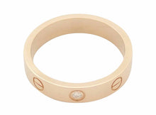 画像をギャラリービューアに読み込む, - カルティエ ミニラブリング 1Pダイヤ K18PG