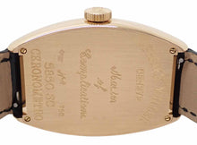 画像をギャラリービューアに読み込む, フランクミュラー トノウカーベックス クロノメトロ 5850SC CHRONOMETRO K18PG