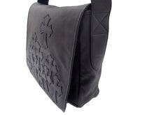 画像をギャラリービューアに読み込む, - CHROME HEARTS クロムハーツ MAIL CEMETERY メール セメタリー Cross Patches クロスパッチ Messenger Shoulder Bag メッセンジャー ショルダーバッグ 2232-304-3014-0900
