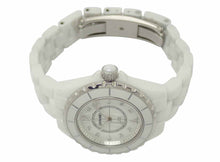 画像をギャラリービューアに読み込む, - シャネル J12 H2422 シェル 8Pダイヤ 33mm