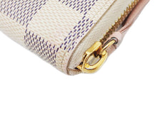 画像をギャラリービューアに読み込む, LOUIS VUITTON ルイヴィトン DAMIER AZUR ダミエ・アズール Portefeuille Clemence ポルトフォイユ・クレマンス N61264