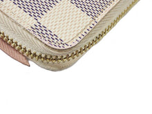 画像をギャラリービューアに読み込む, LOUIS VUITTON ルイヴィトン DAMIER AZUR ダミエ・アズール Portefeuille Clemence ポルトフォイユ・クレマンス N61264