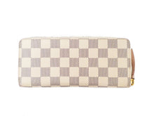 画像をギャラリービューアに読み込む, LOUIS VUITTON ルイヴィトン DAMIER AZUR ダミエ・アズール Portefeuille Clemence ポルトフォイユ・クレマンス N61264